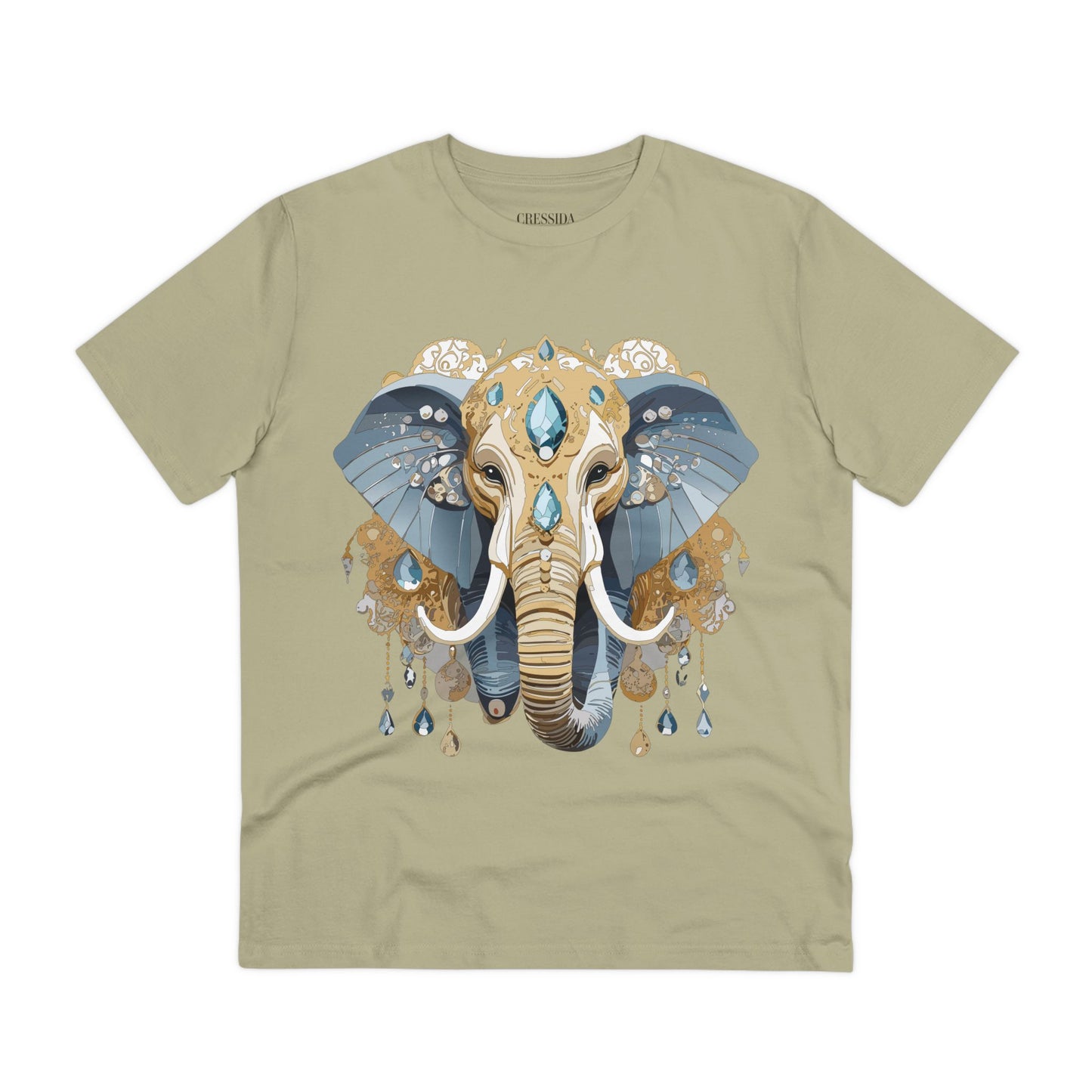 Organic T-shirt with Animals - Elephant