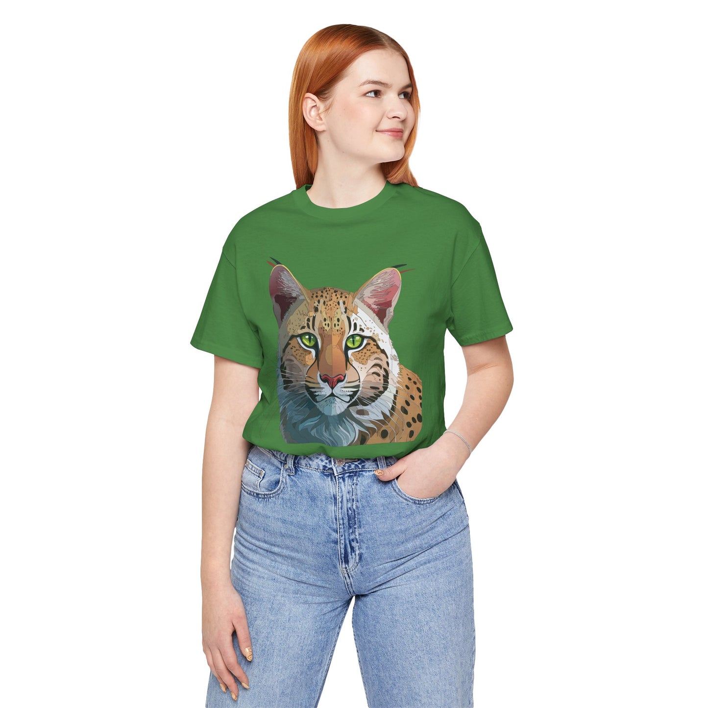 Unisex Animal Shirt, Tee Shirt with Animals, Art Design Tee Shirt, Wild Animals Shirt