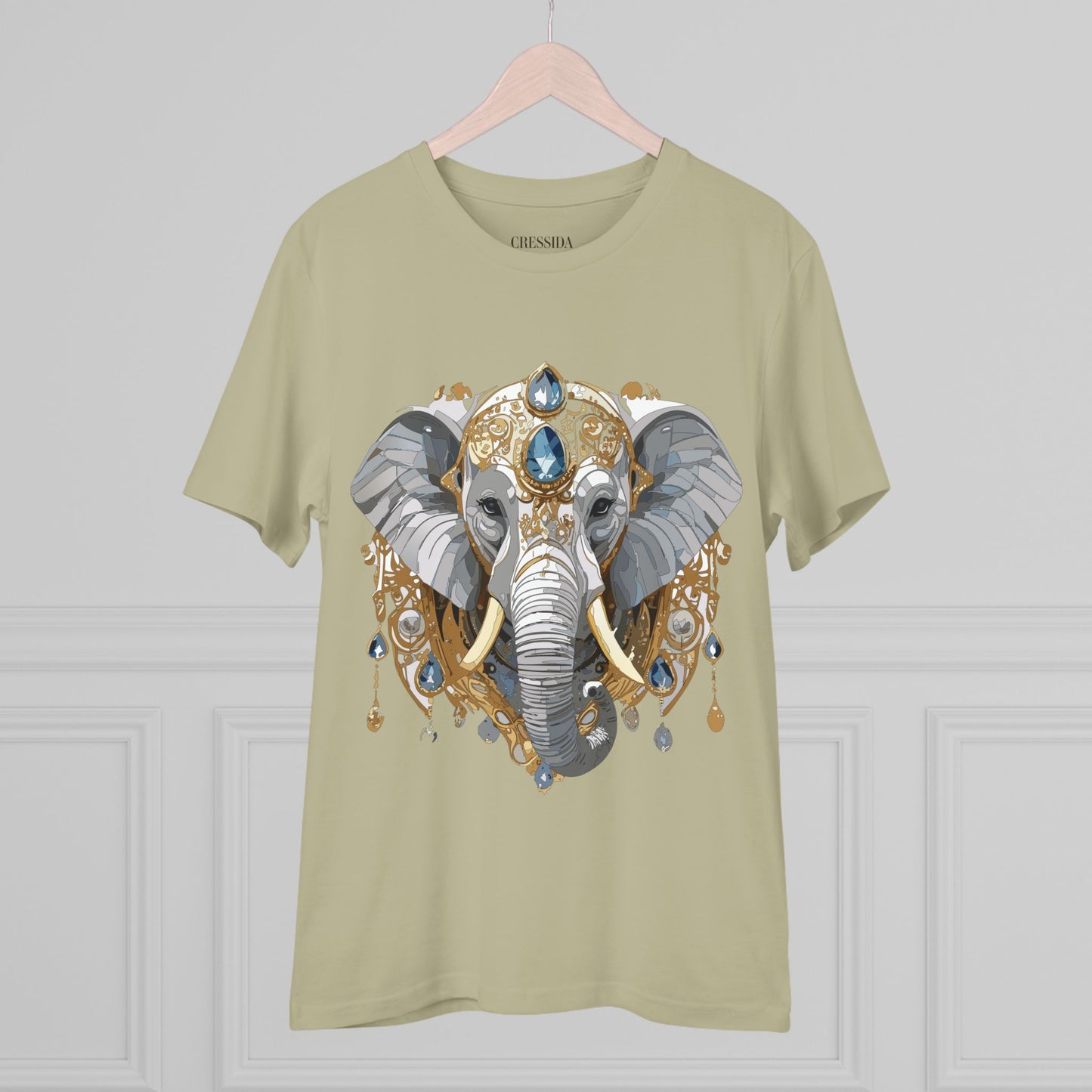 Organic T-shirt with Animals - Elephant