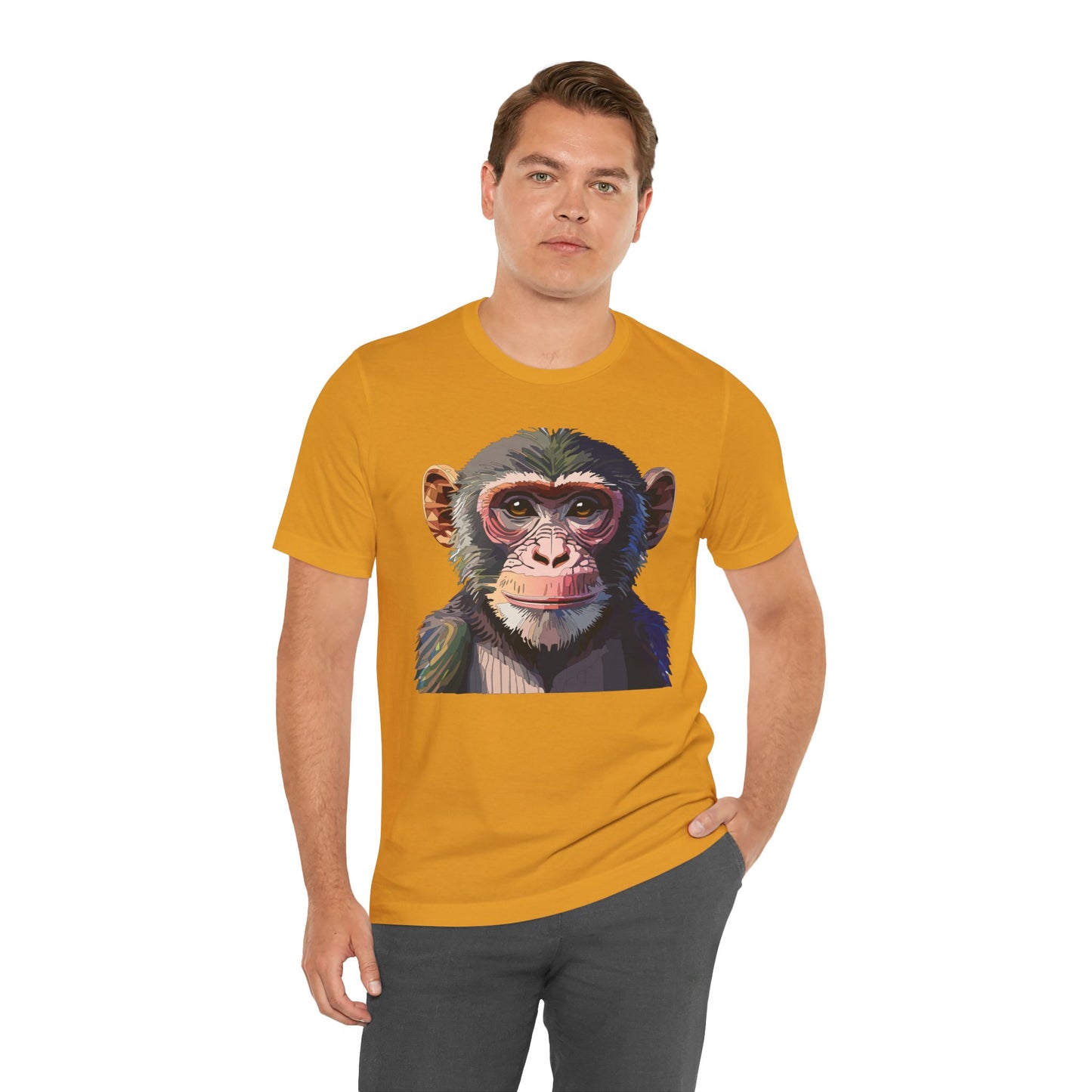 Unisex Animal Shirt, Tee Shirt with Animals, Art Design Tee Shirt, Wild Animals Shirt