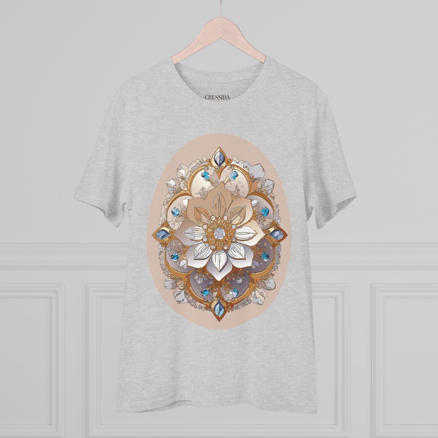 Organic T-shirt with Flower