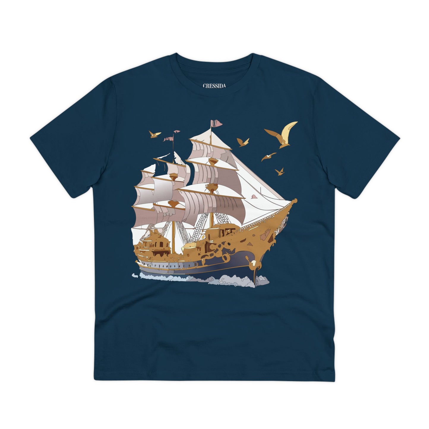 Organic T-shirt with Ship