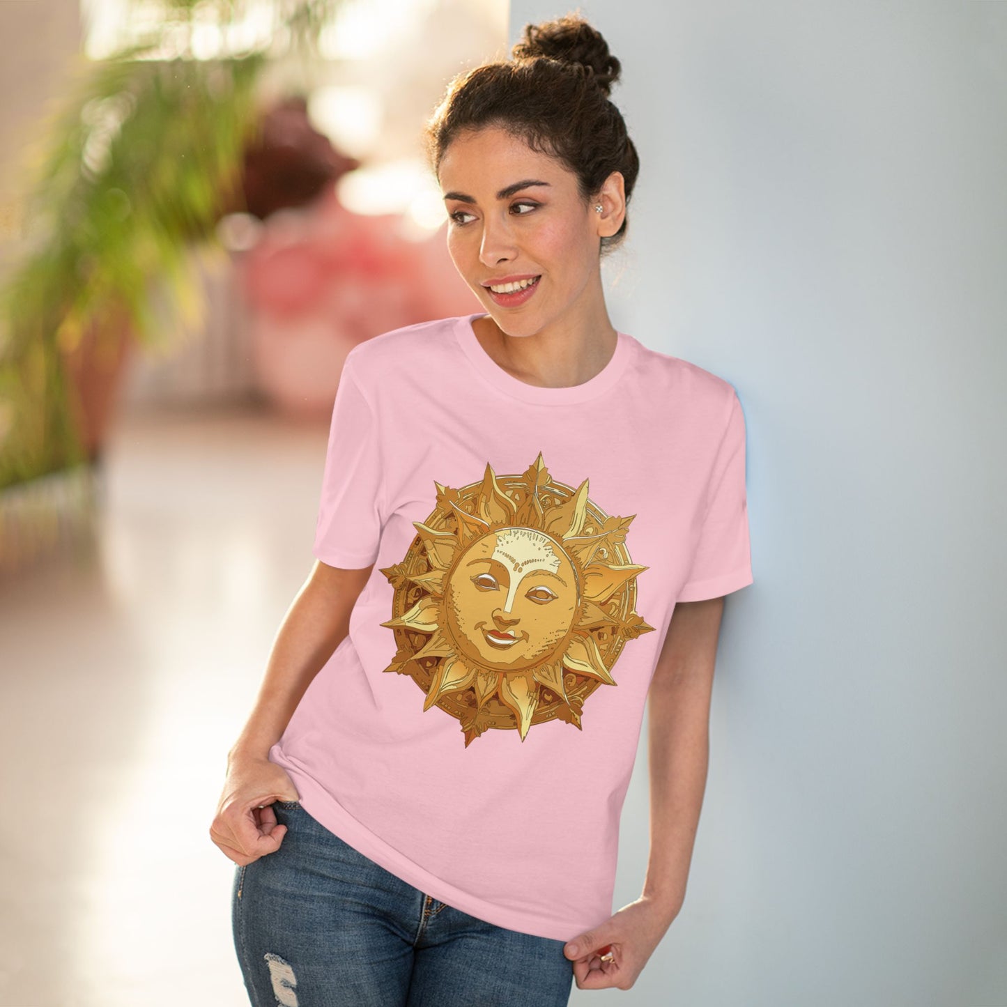 Organic T-shirt with Sun