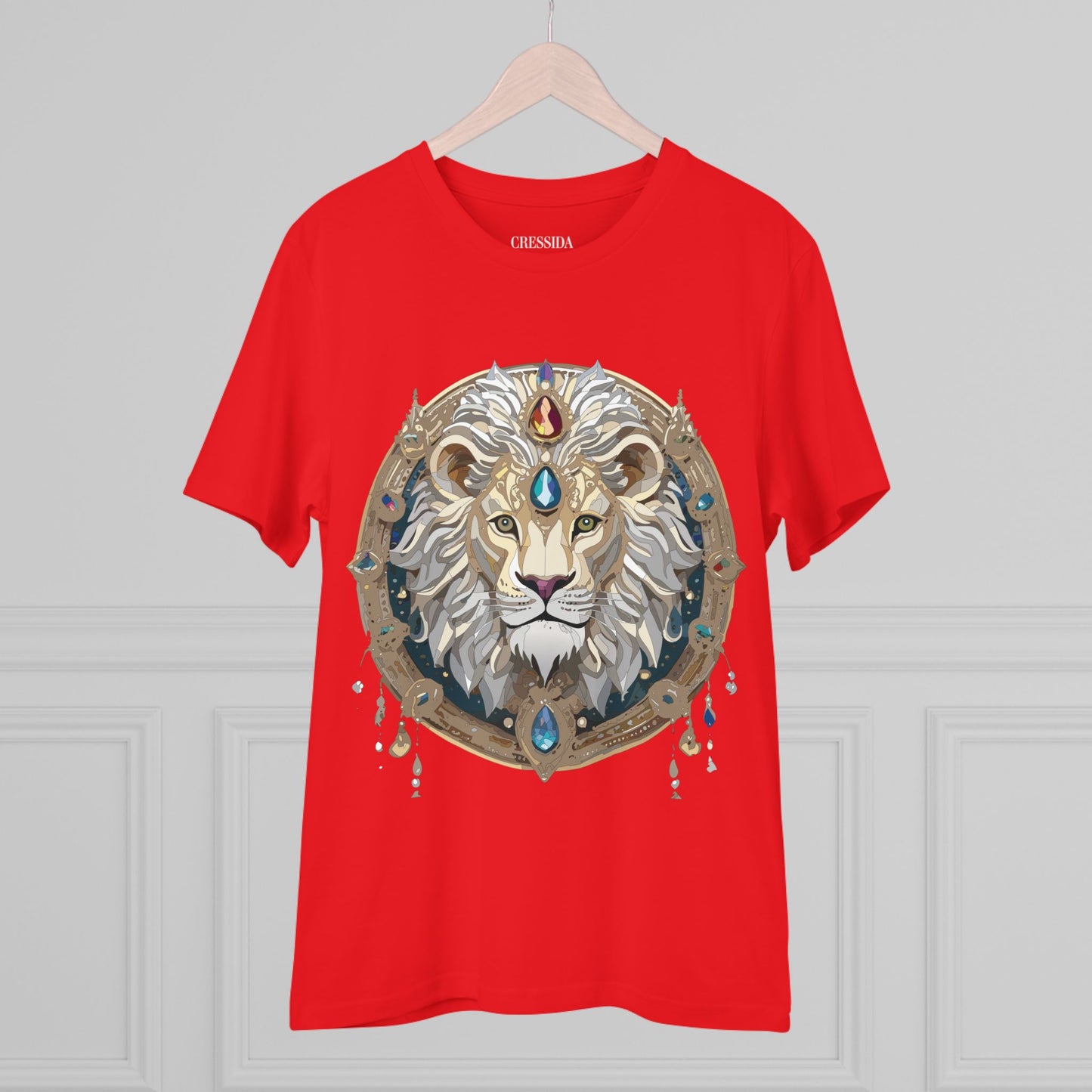 Organic T-shirt with Animals - Lion