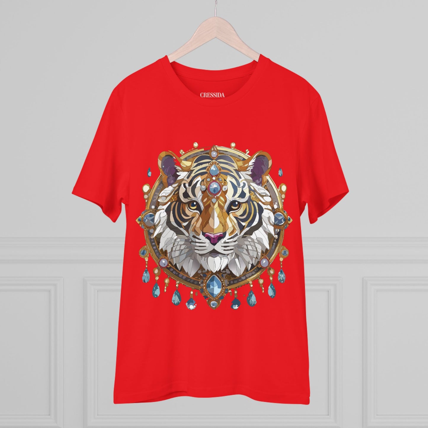 Organic T-shirt with Animals - Tiger