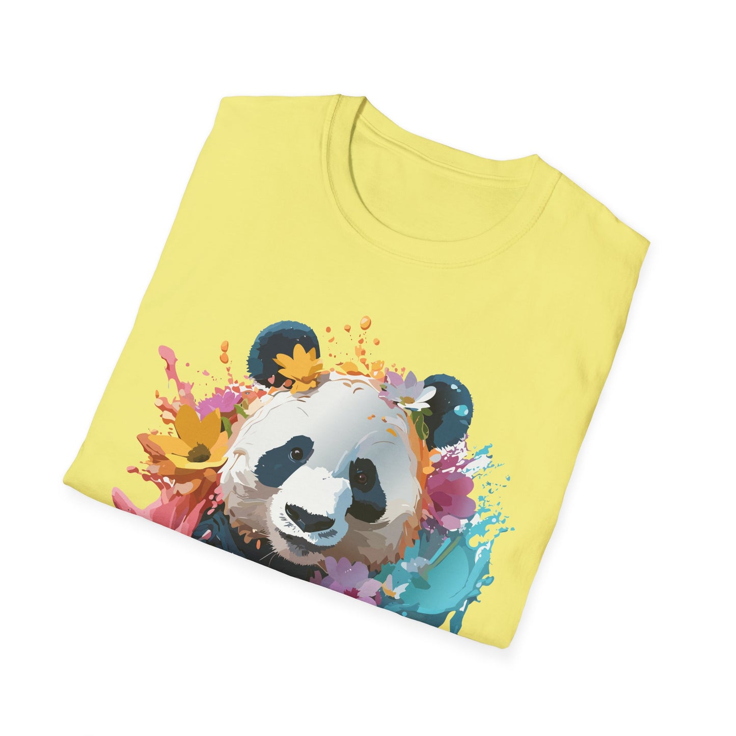 Panda Shirt, T Shirt with Panda, Animal Shirt, Tee Shirt with Animals