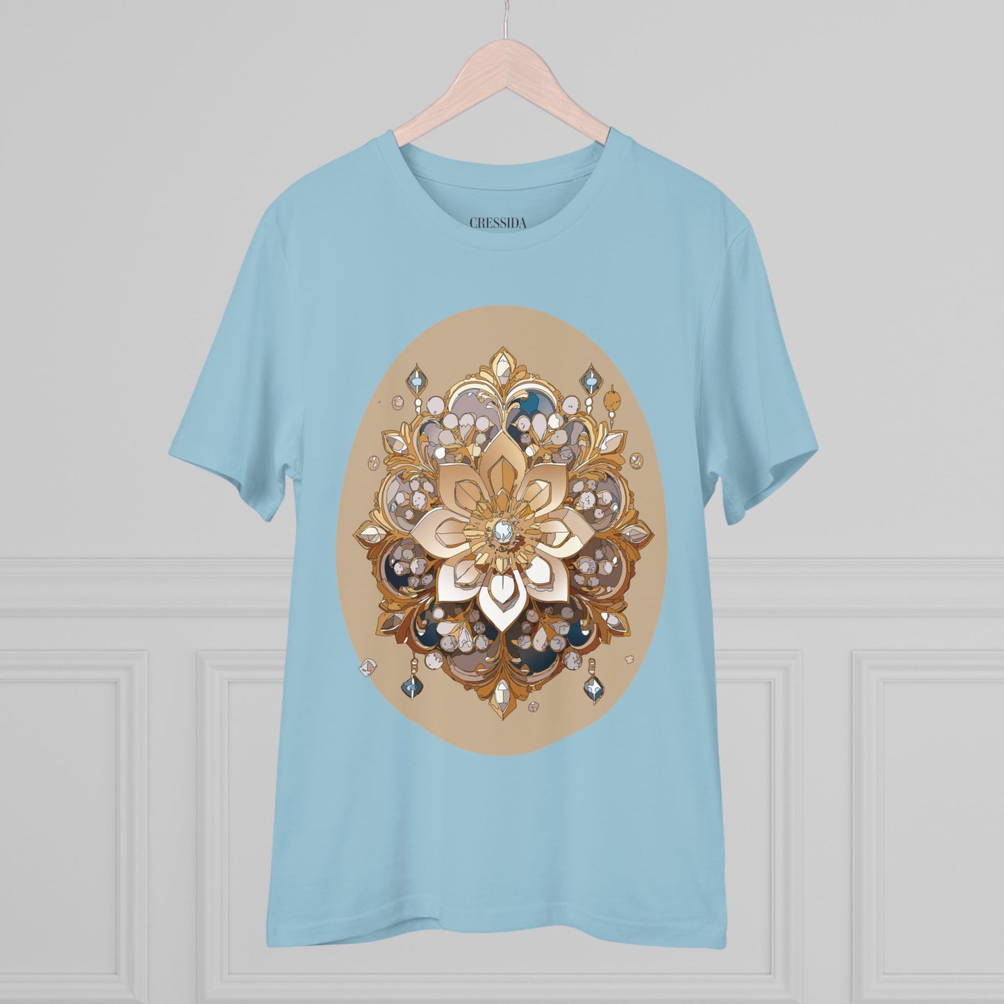 Organic T-shirt with Flower