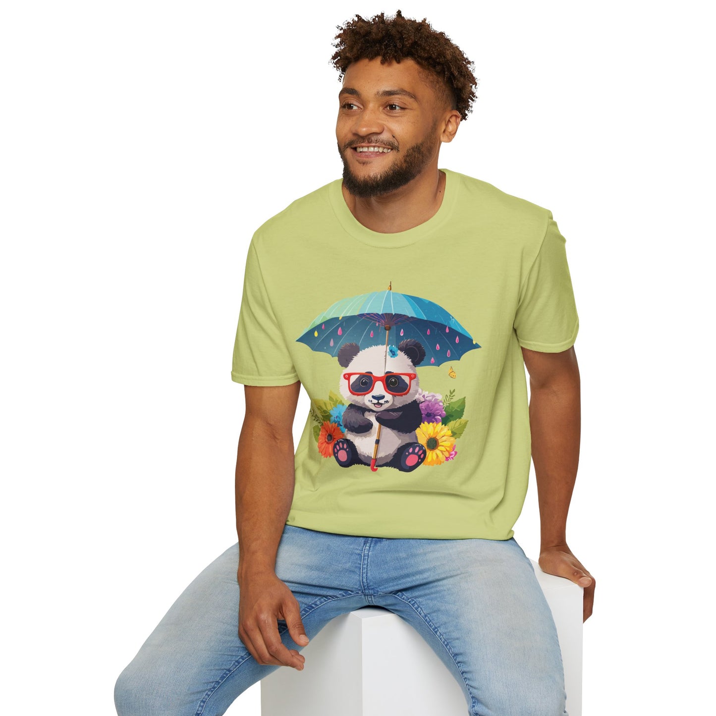 Panda Shirt, T Shirt with Panda, Animal Shirt, Tee Shirt with Animals