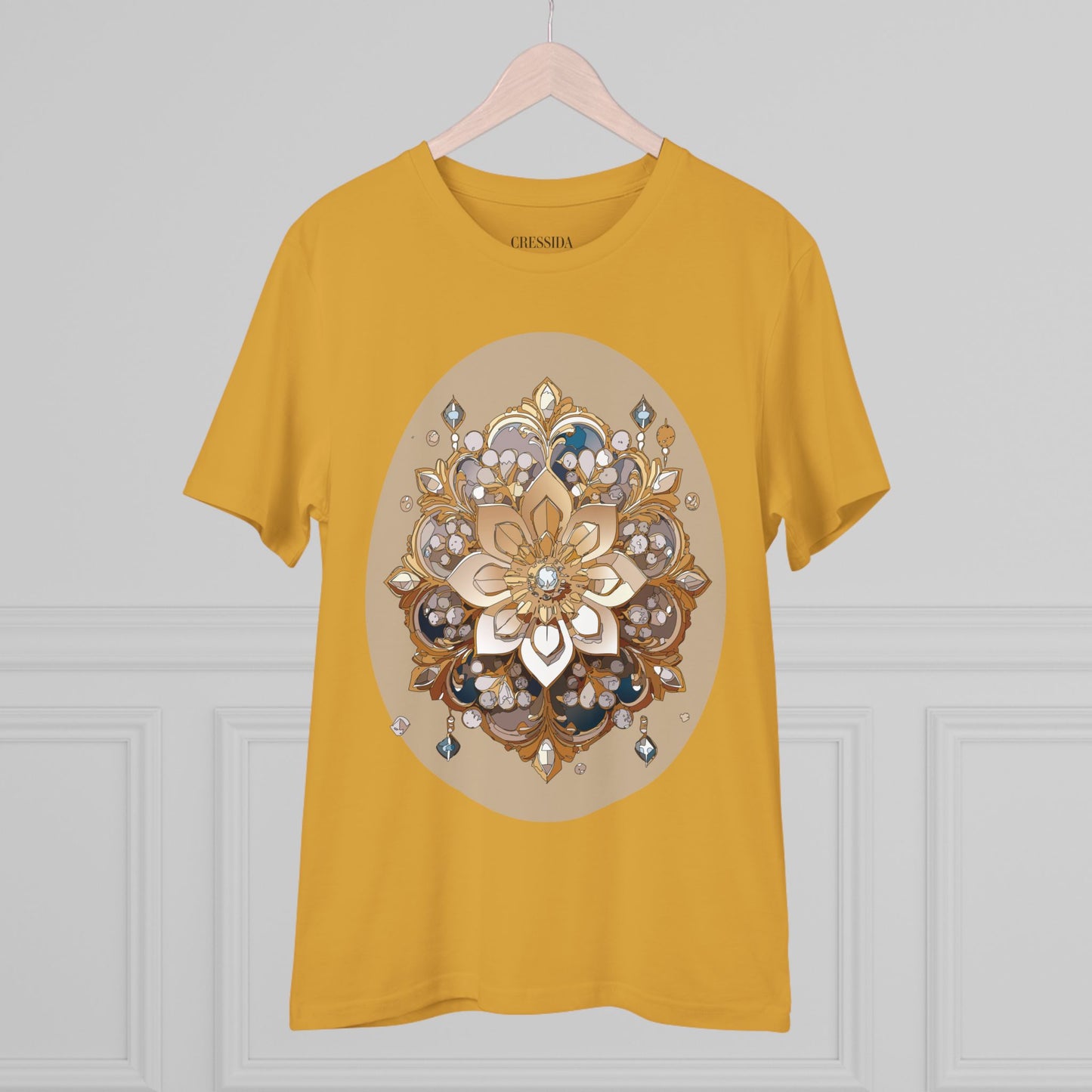 Organic T-shirt with Flower