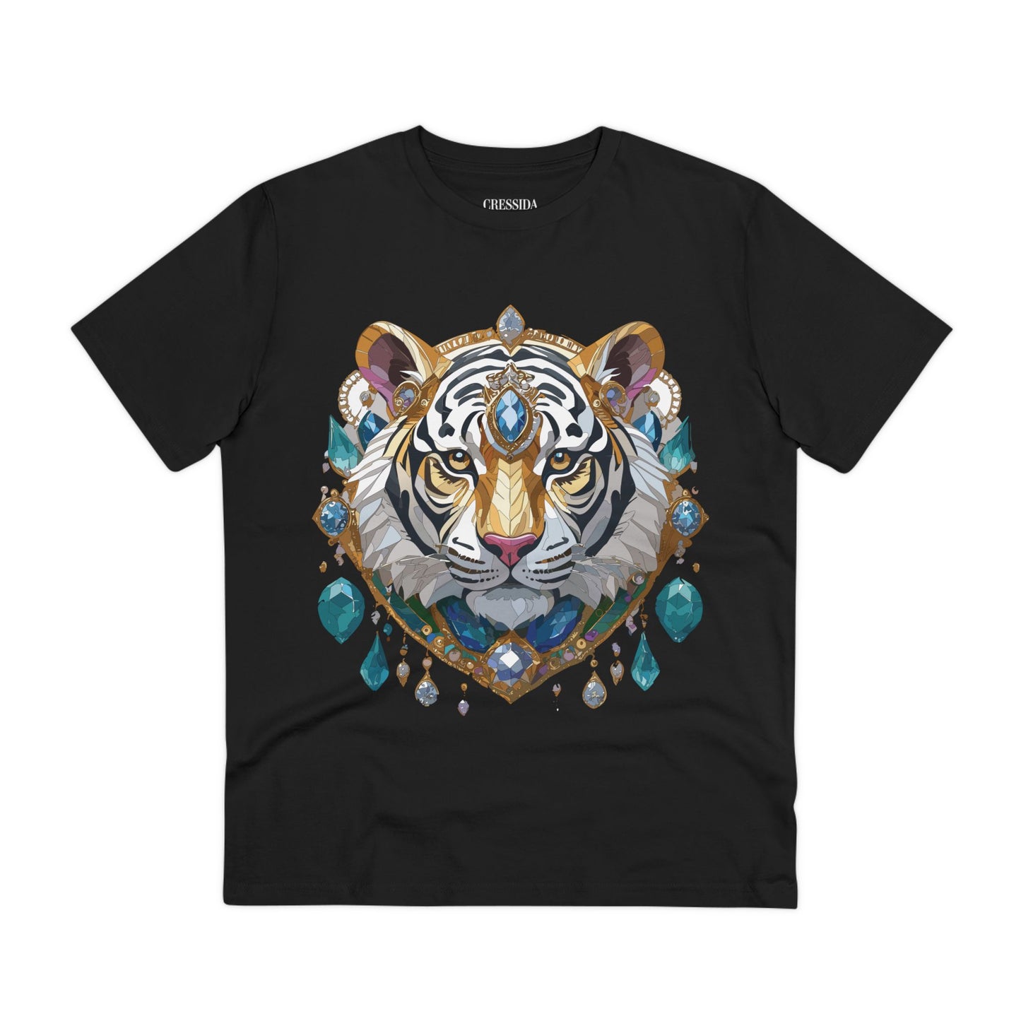 Organic T-shirt with Animals - Tiger