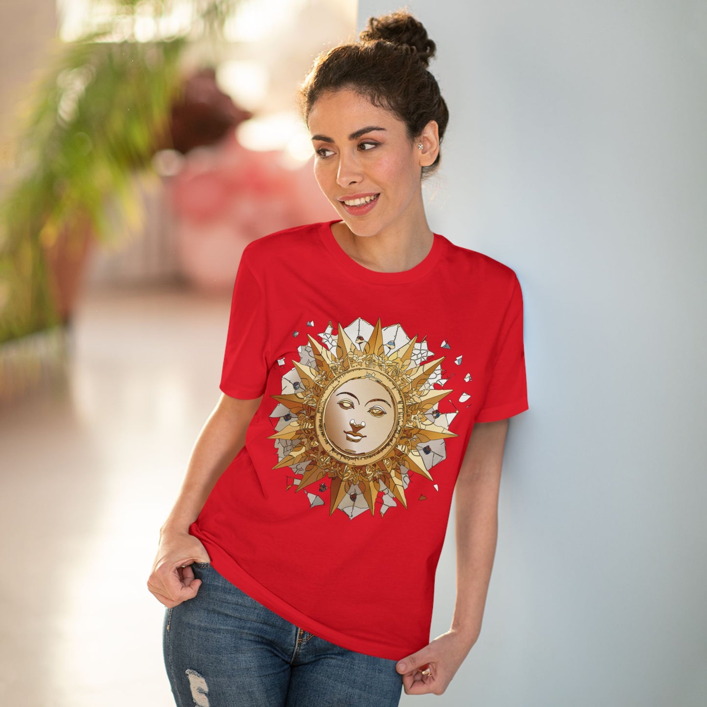 Organic T-shirt with Sun