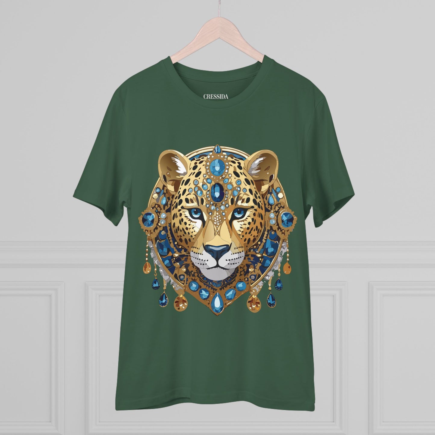 Organic T-shirt with Animals - Cheetah