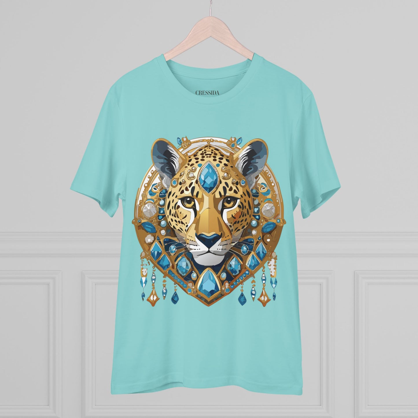 Organic T-shirt with Animals - Cheetah