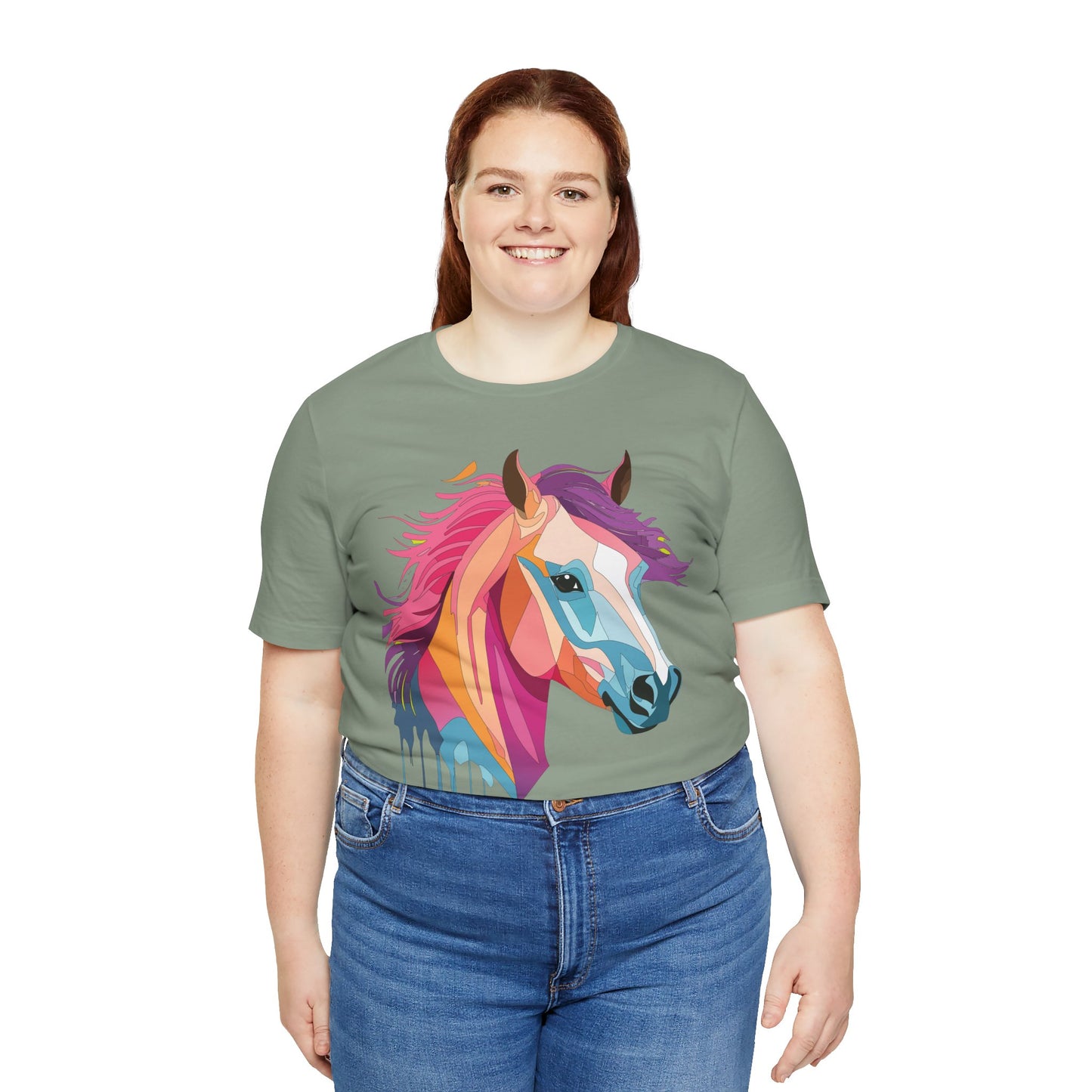 Unisex Animal Shirt, Tee Shirt with Animals, Art Design Tee Shirt, Wild Animals Shirt