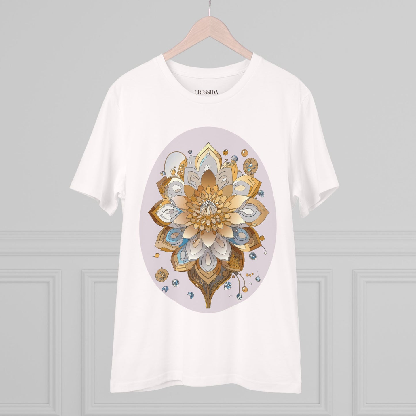 Organic T-shirt with Flower