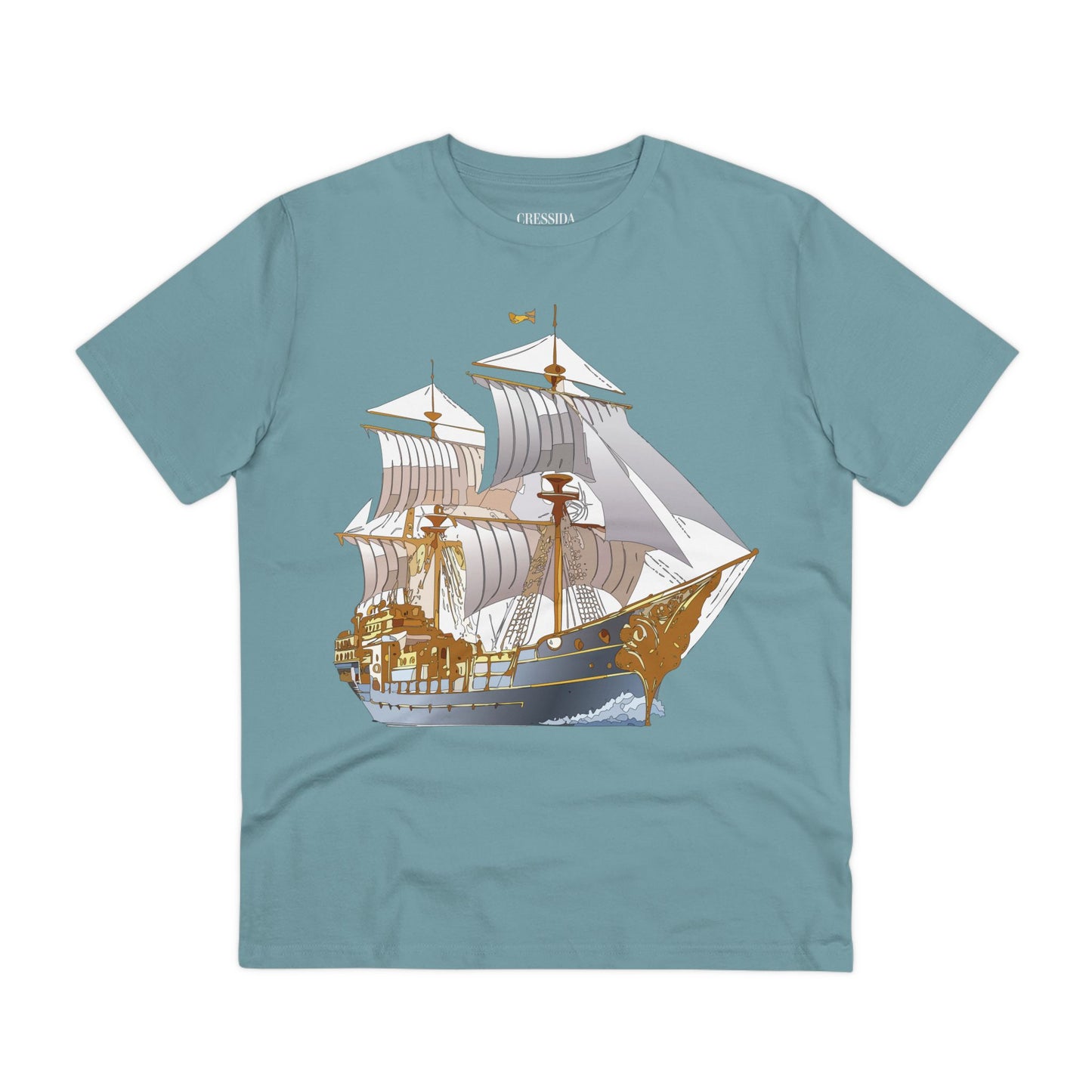 Organic T-shirt with Ship