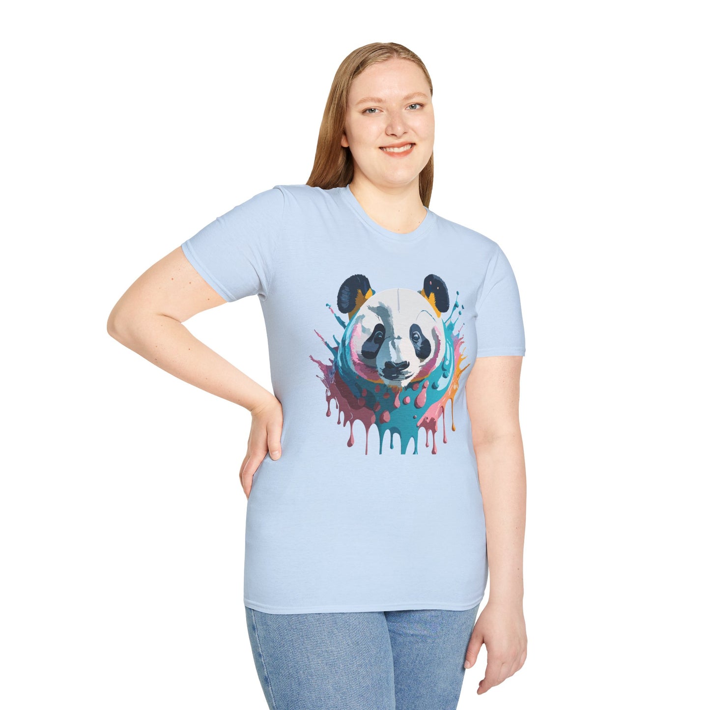 Panda Shirt, T Shirt with Panda, Animal Shirt, Tee Shirt with Animals