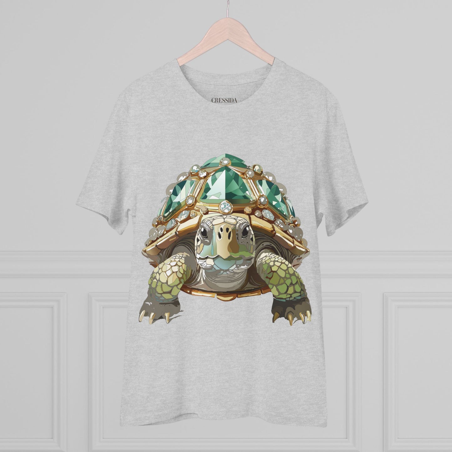 Organic T-shirt with Animals - Turtle