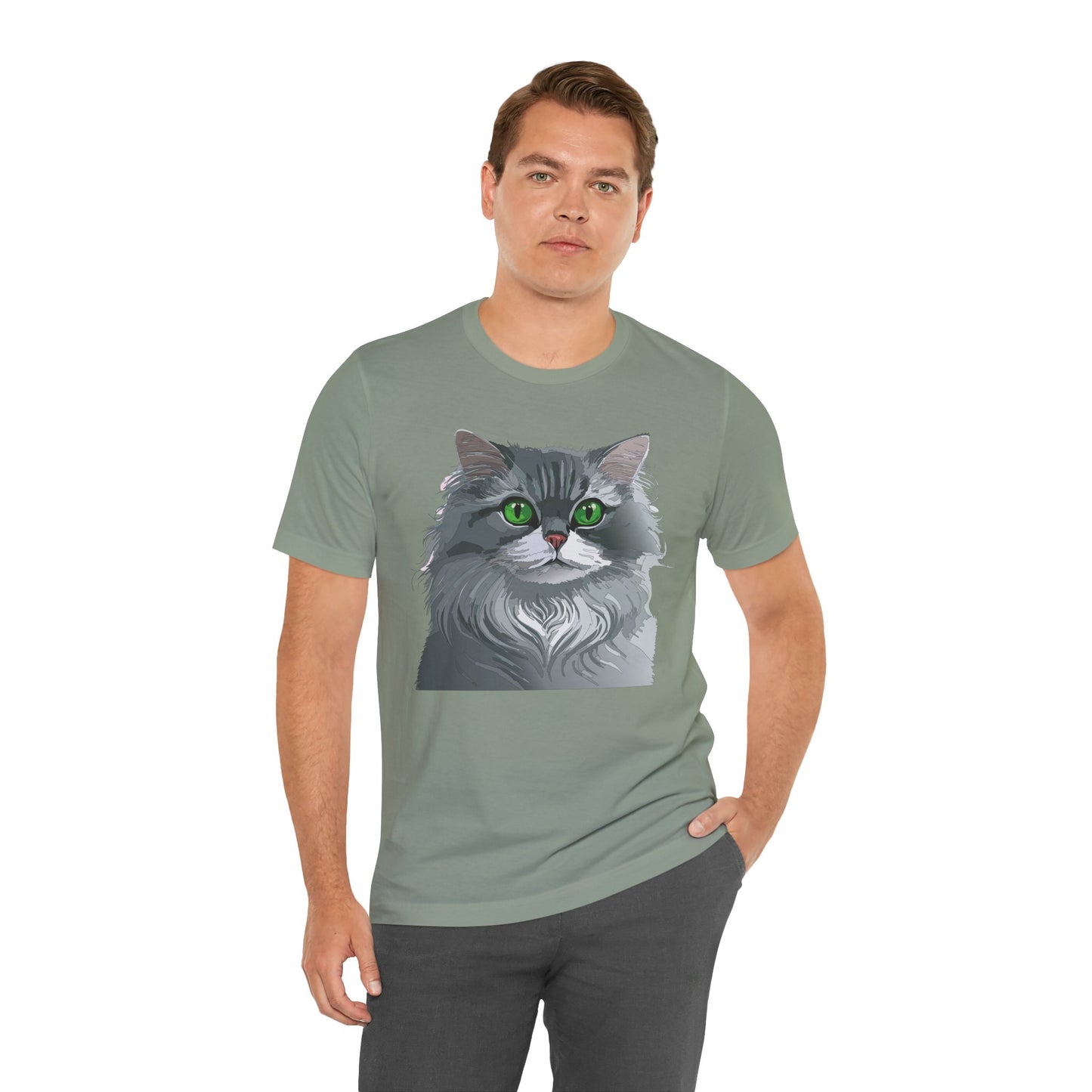 Unisex Animal Shirt, Tee Shirt with Animals, Art Design Tee Shirt, Wild Animals Shirt