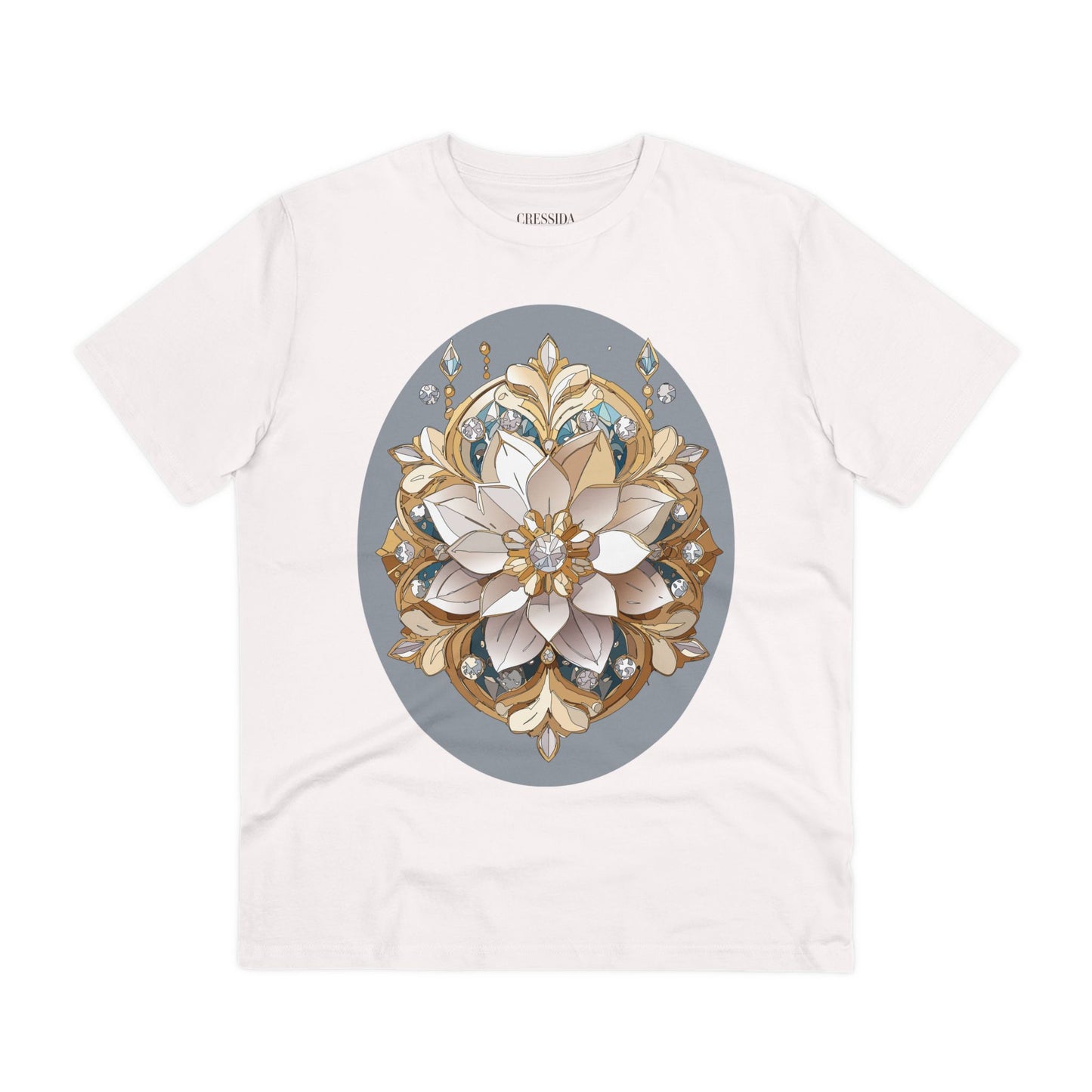 Organic T-shirt with Flower