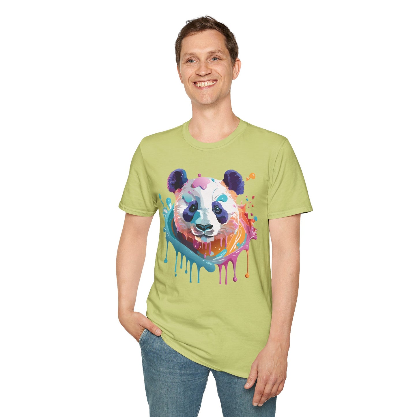 Panda Shirt, T Shirt with Panda, Animal Shirt, Tee Shirt with Animals