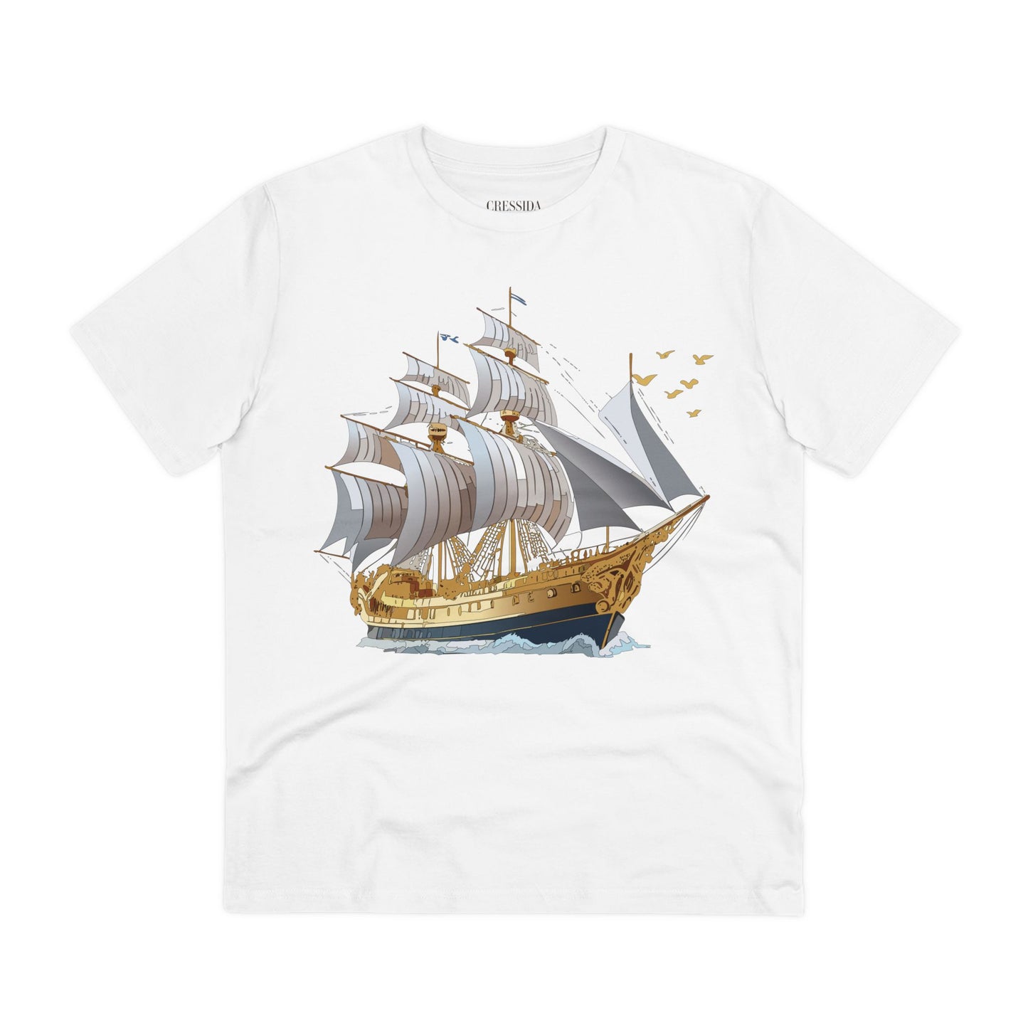 Organic T-shirt with Ship