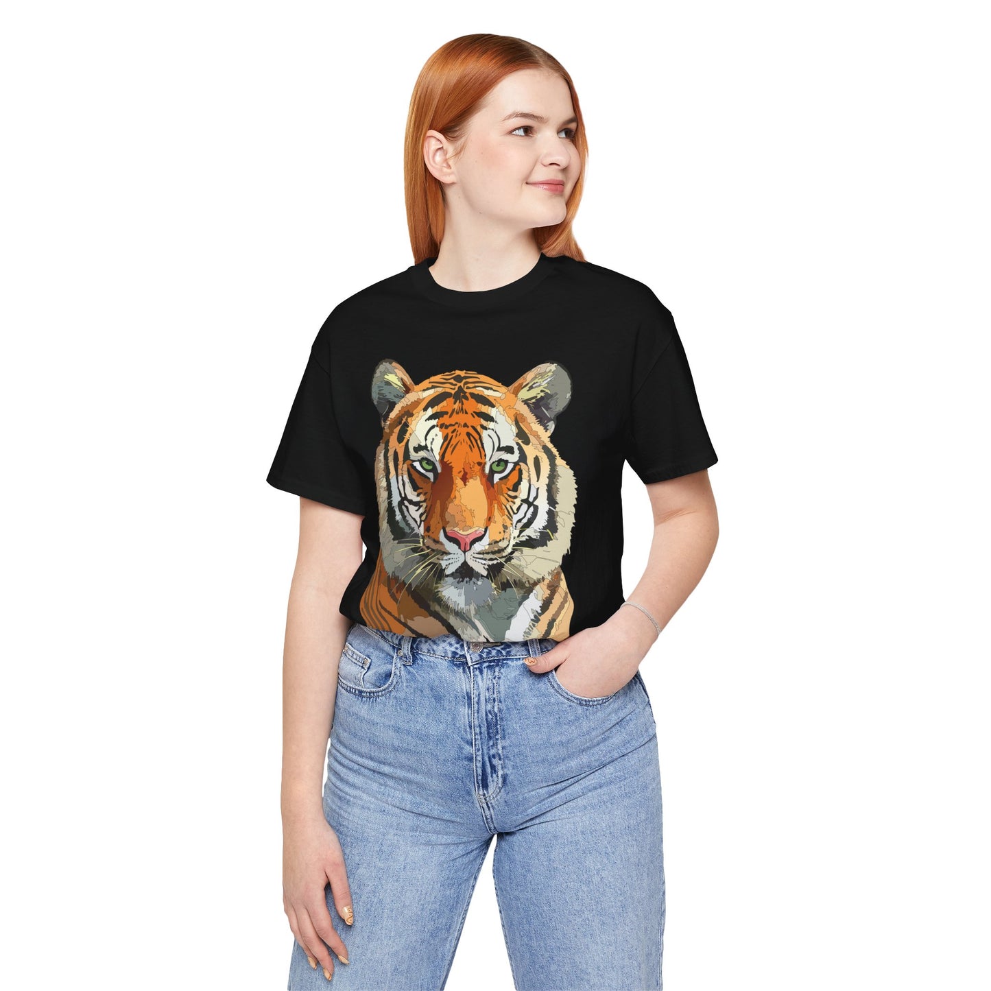 Unisex Animal Shirt, Tee Shirt with Animals, Art Design Tee Shirt, Wild Animals Shirt