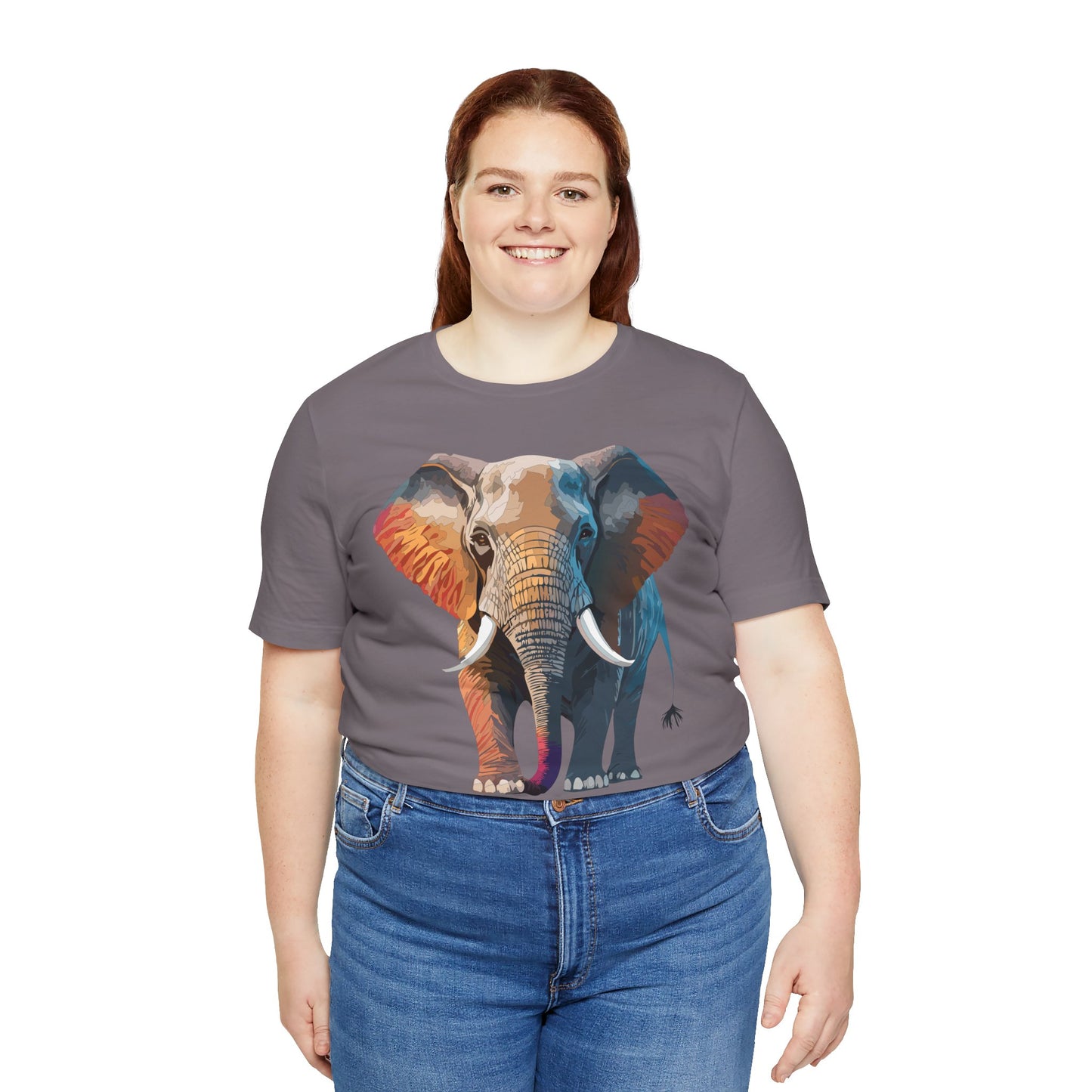 Unisex Animal Shirt, Tee Shirt with Animals, Art Design Tee Shirt, Wild Animals Shirt