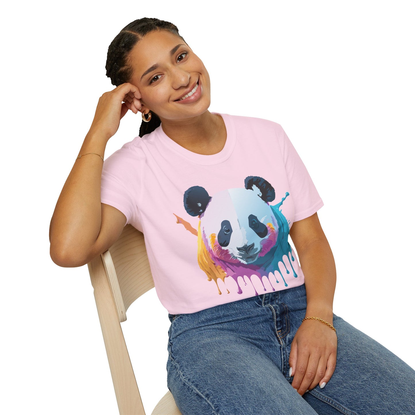 Panda Shirt, T Shirt with Panda, Animal Shirt, Tee Shirt with Animals
