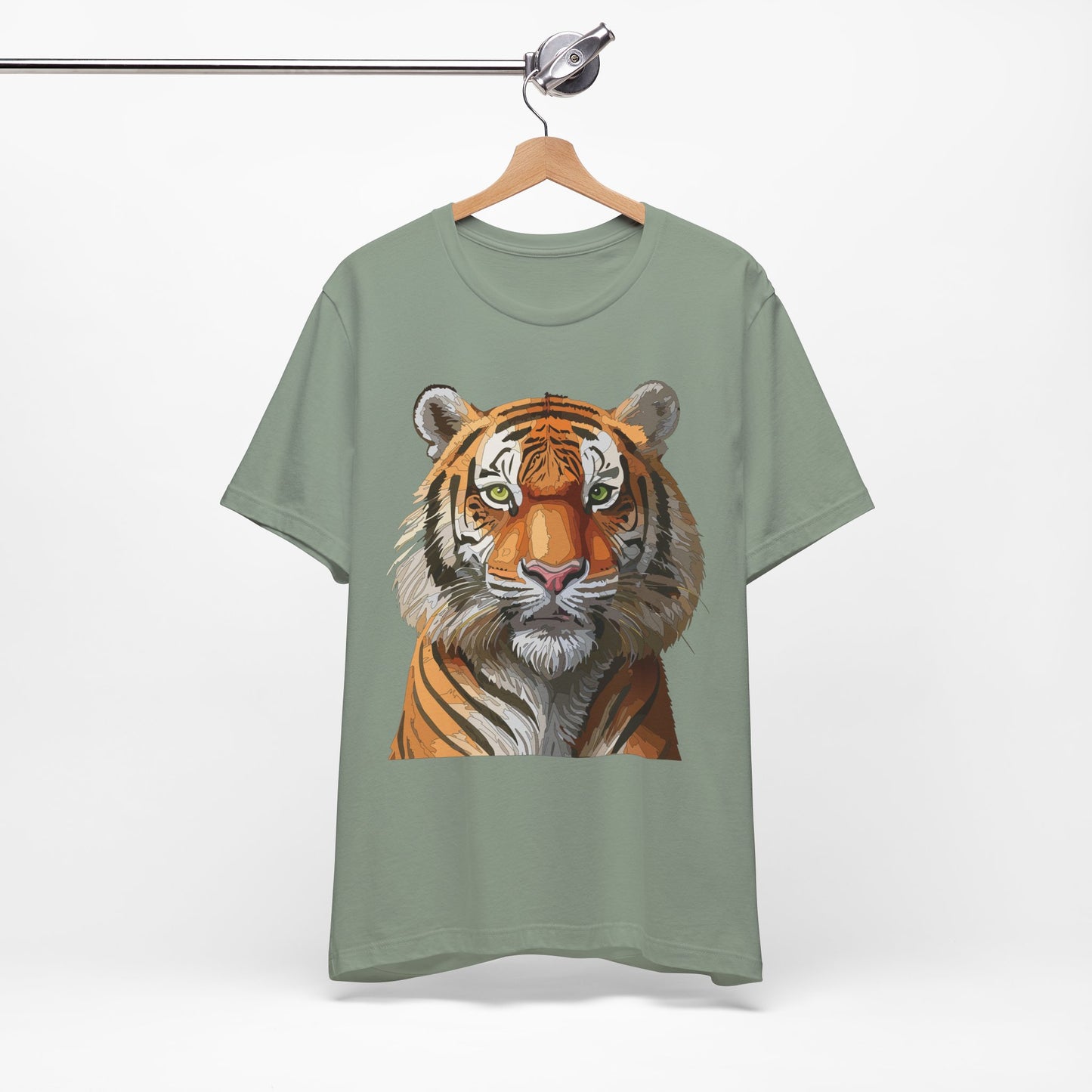 Unisex Animal Shirt, Tee Shirt with Animals, Art Design Tee Shirt, Wild Animals Shirt