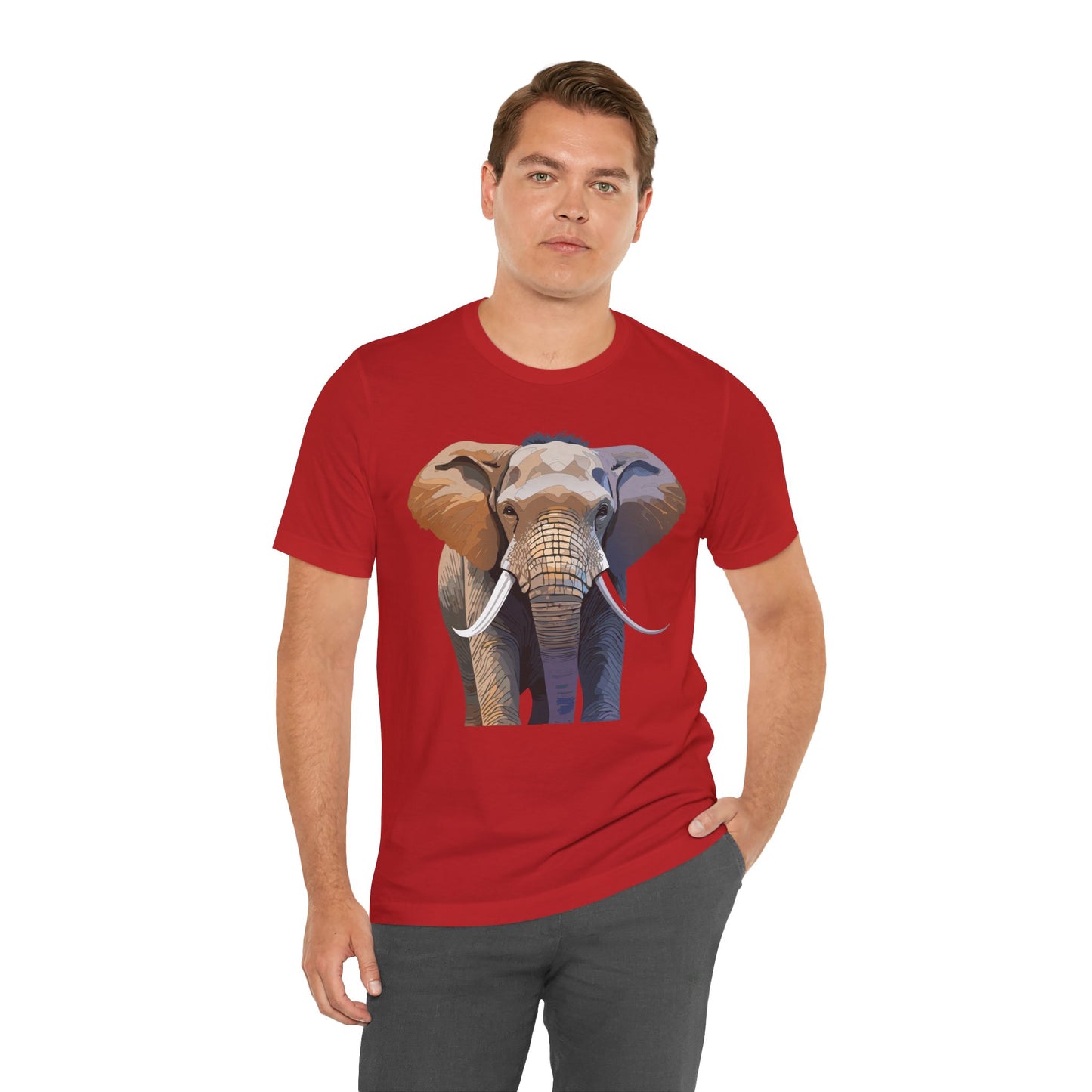 Unisex Animal Shirt, Tee Shirt with Animals, Art Design Tee Shirt, Wild Animals Shirt