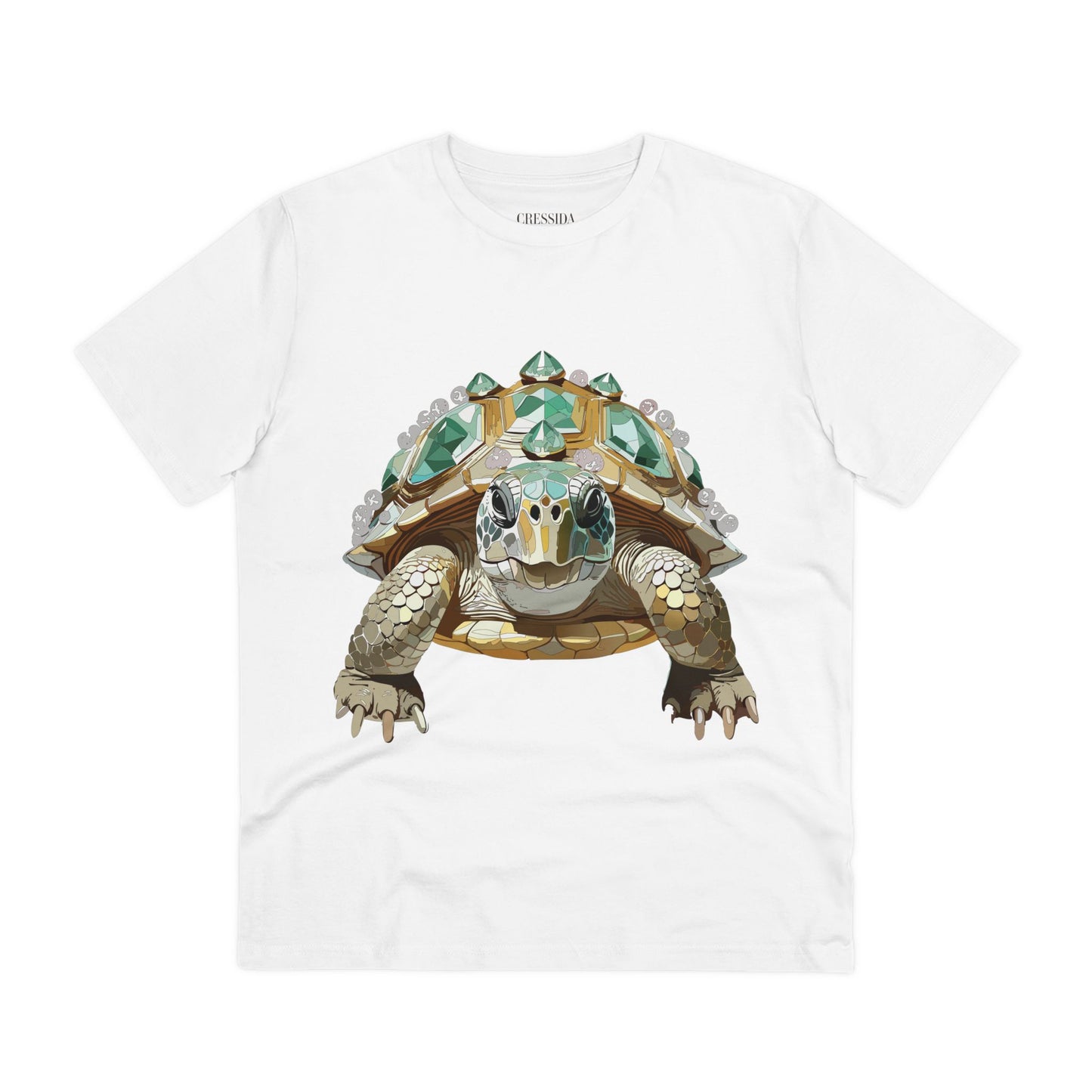 Organic T-shirt with Animals - Turtle