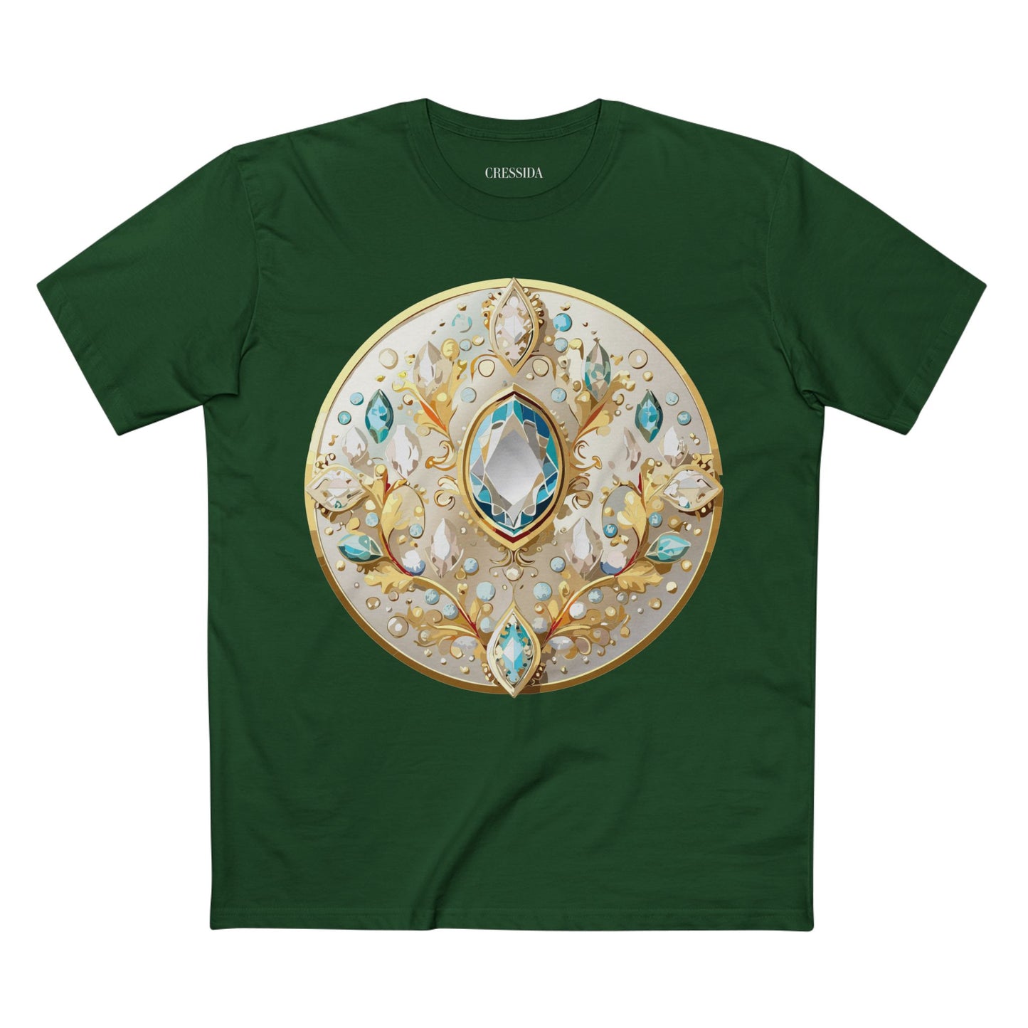 Medallion Shirt, Shirt with Medallion, Tee Shirt with Medal