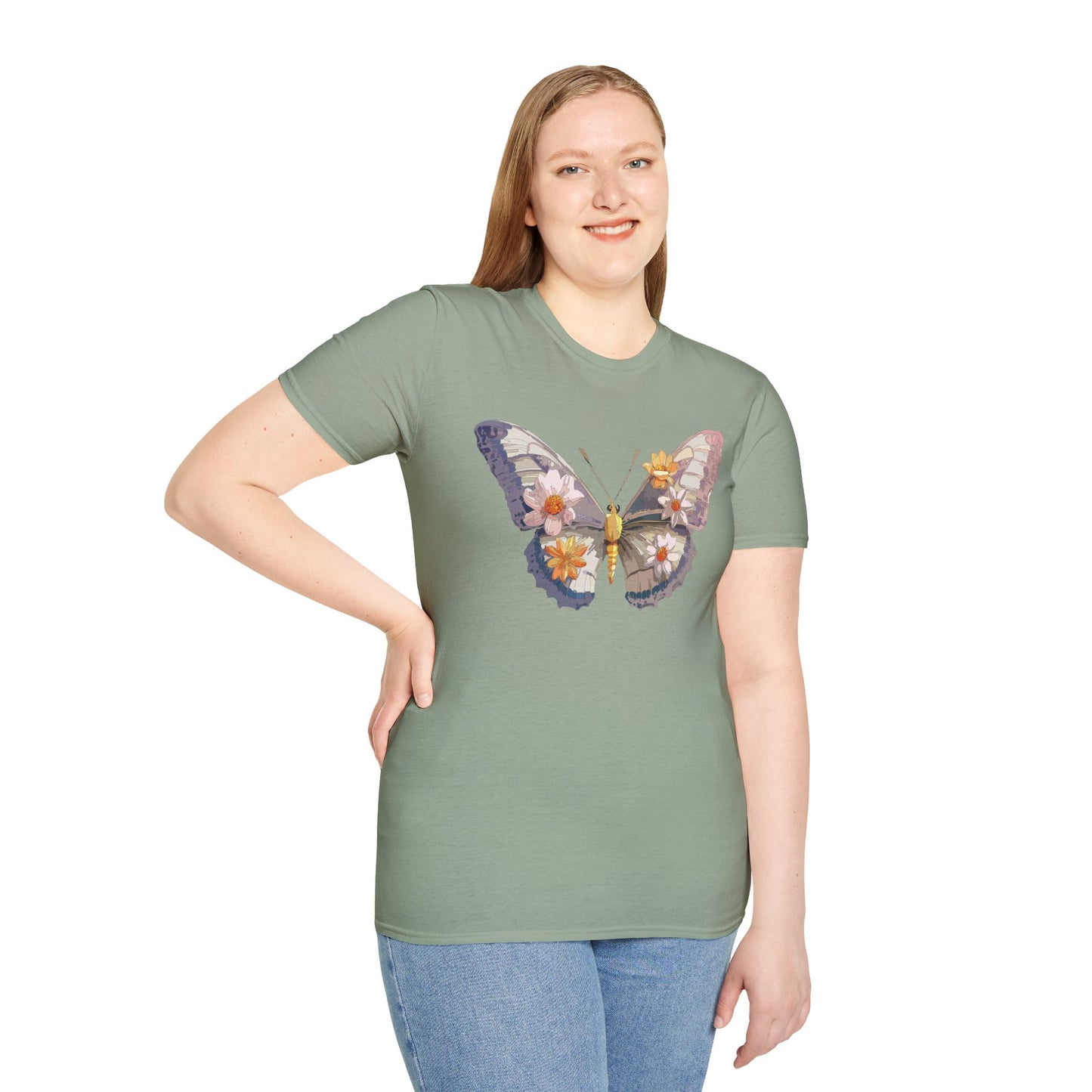 Butterfly Shirt, T Shirt with Butterfly, Monarch Shirt