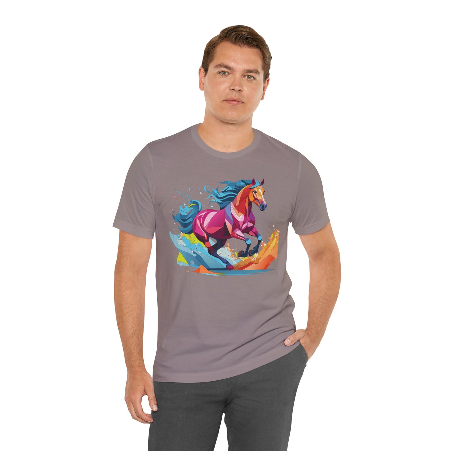 Unisex Animal Shirt, Tee Shirt with Animals, Art Design Tee Shirt, Wild Animals Shirt