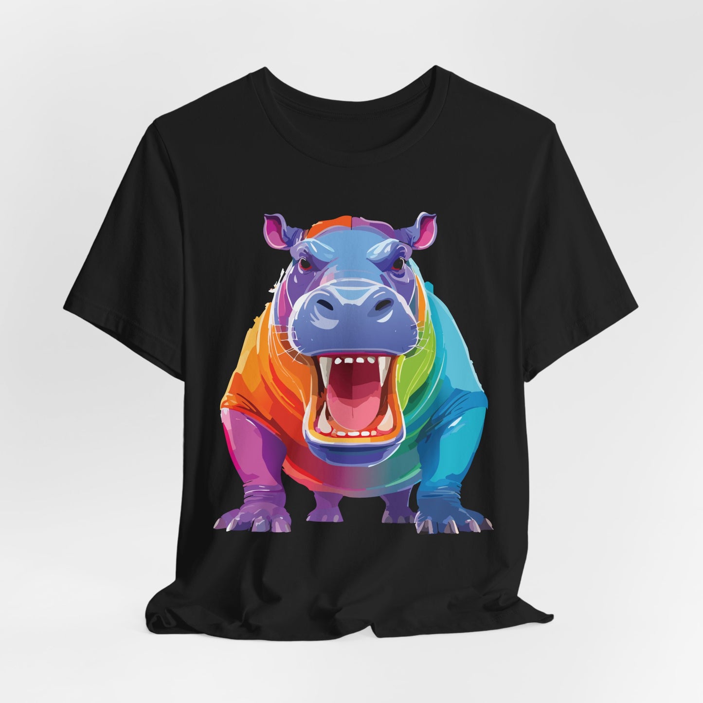Unisex Animal Shirt, Tee Shirt with Animals, Art Design Tee Shirt, Wild Animals Shirt