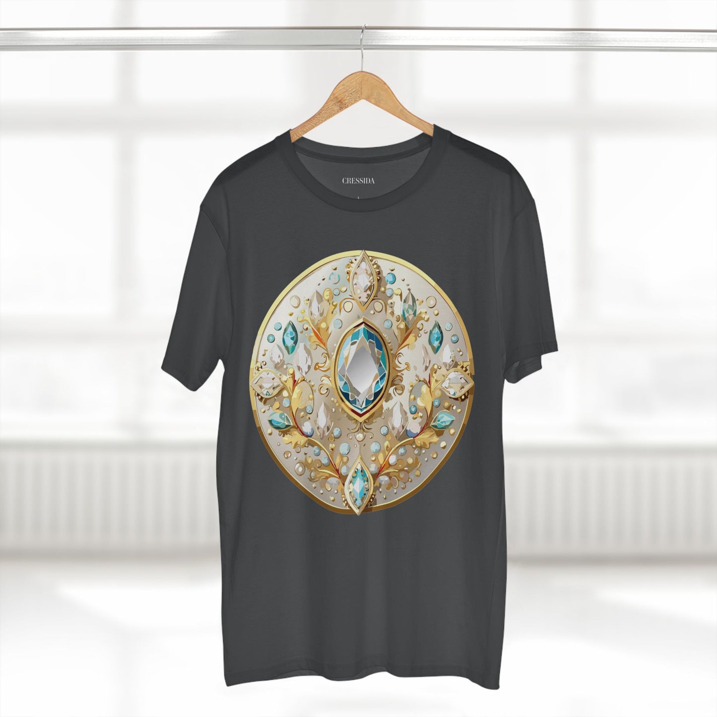 Medallion Shirt, Shirt with Medallion, Tee Shirt with Medal