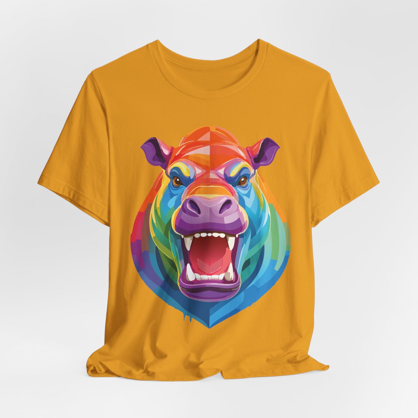 Unisex Animal Shirt, Tee Shirt with Animals, Art Design Tee Shirt, Wild Animals Shirt