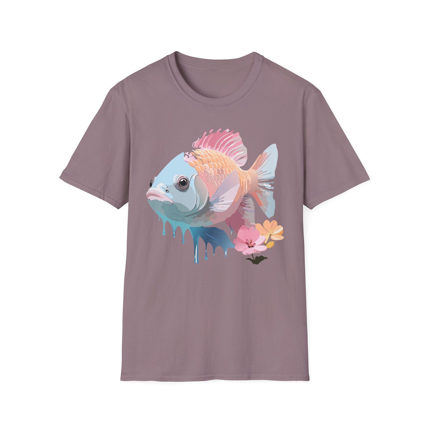 Copy of Fish Art Design Shirt, T Shirt with Fish, Graphic Shirt, Tee Shirt with Graphic Design, Shirt with Fish Graphic Art