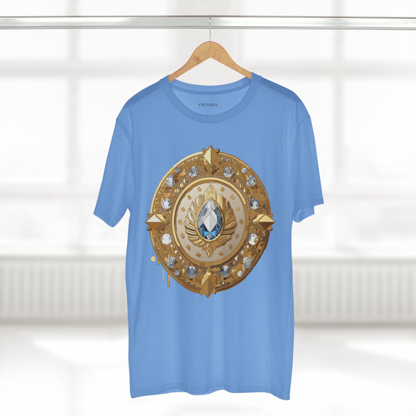 Medallion Shirt, Shirt with Medallion, Tee Shirt with Medal