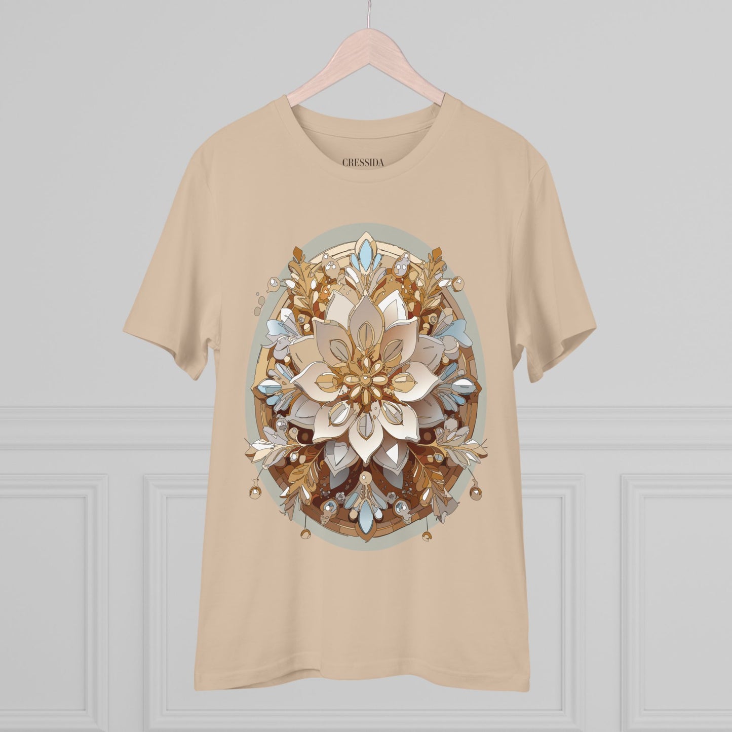 Organic T-shirt with Flower