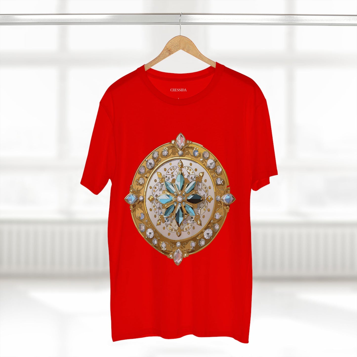 Medallion Shirt, Shirt with Medallion, Tee Shirt with Medal