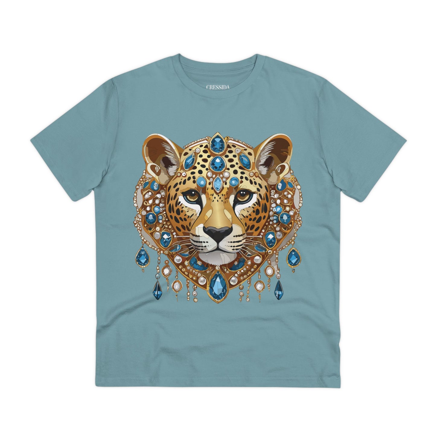 Organic T-shirt with Animals - Cheetah