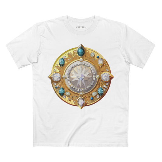 Medallion Shirt, Shirt with Medallion, Tee Shirt with Medal