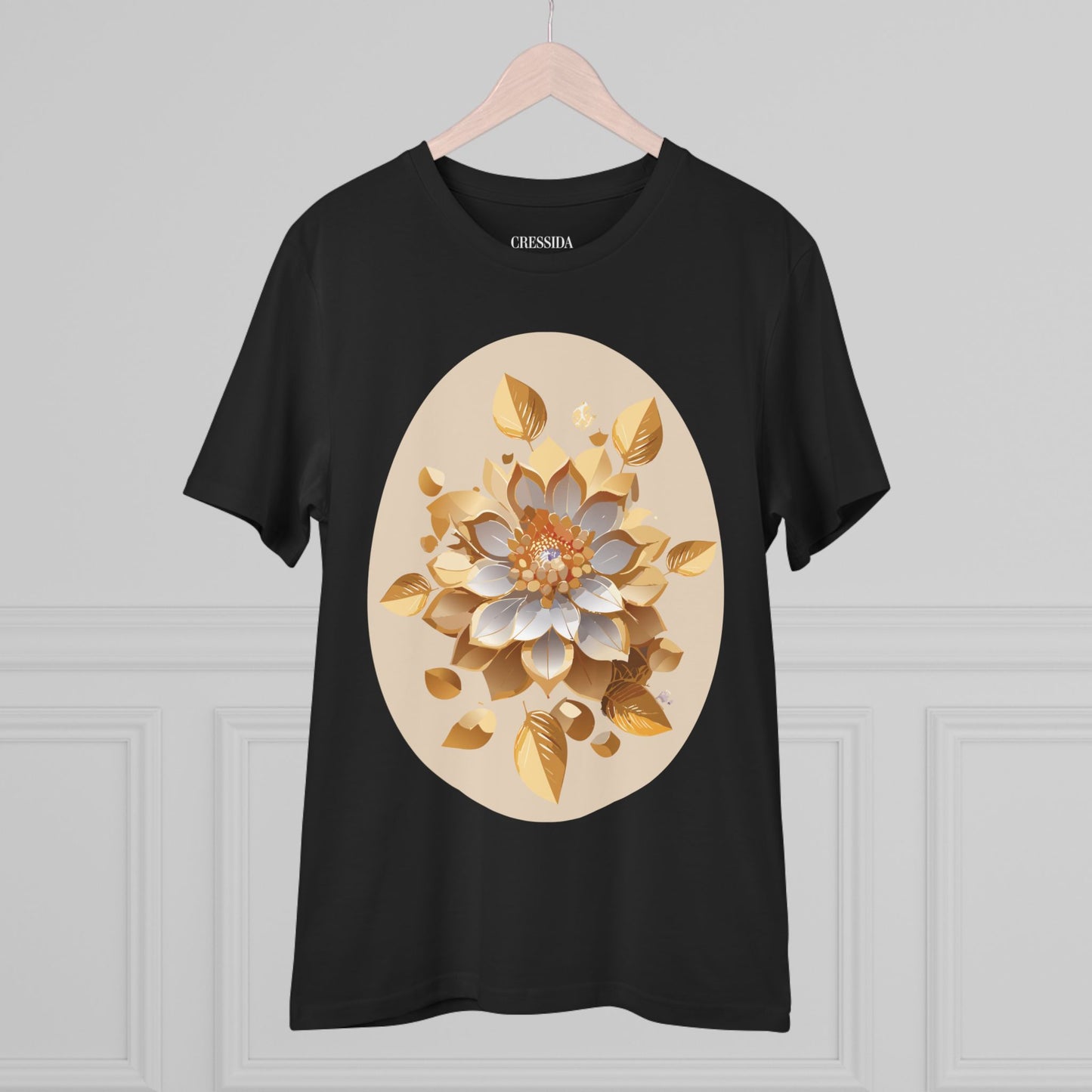 Organic T-shirt with Flower