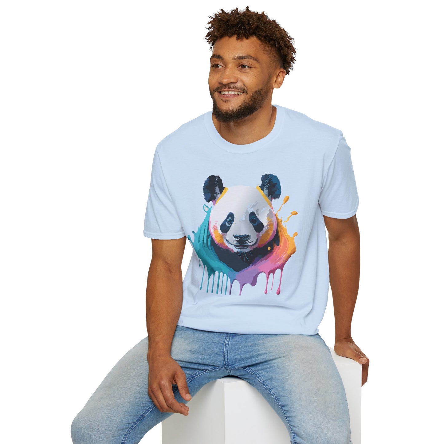 Panda Shirt, T Shirt with Panda, Animal Shirt, Tee Shirt with Animals