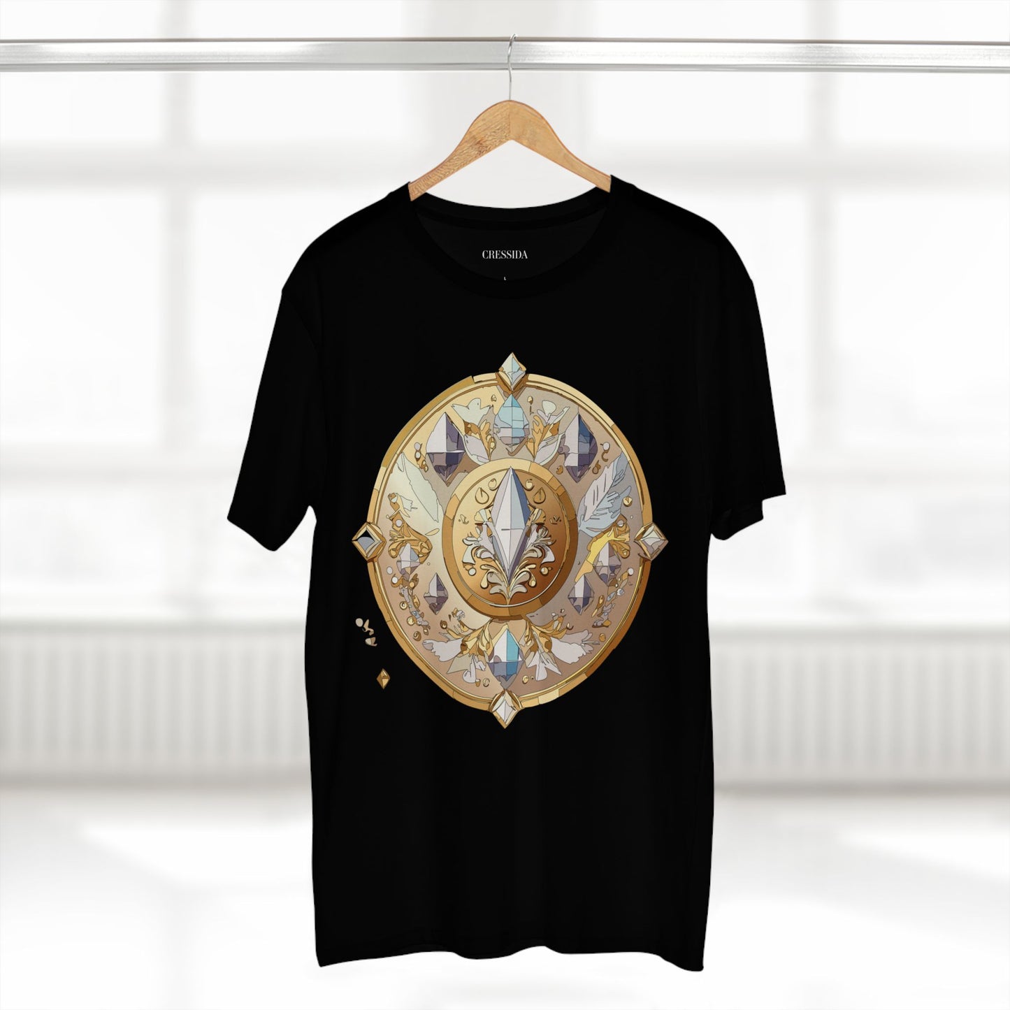 Medallion Shirt, Shirt with Medallion, Tee Shirt with Medal