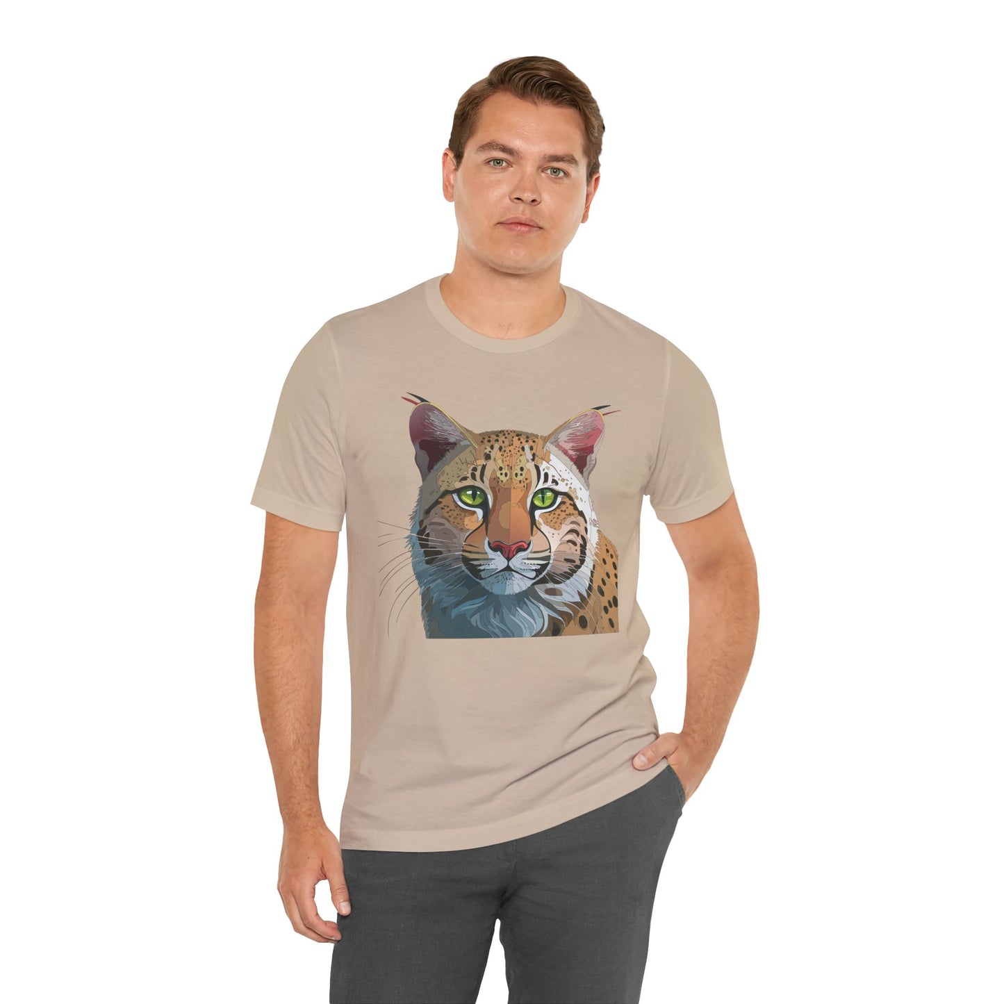 Unisex Animal Shirt, Tee Shirt with Animals, Art Design Tee Shirt, Wild Animals Shirt