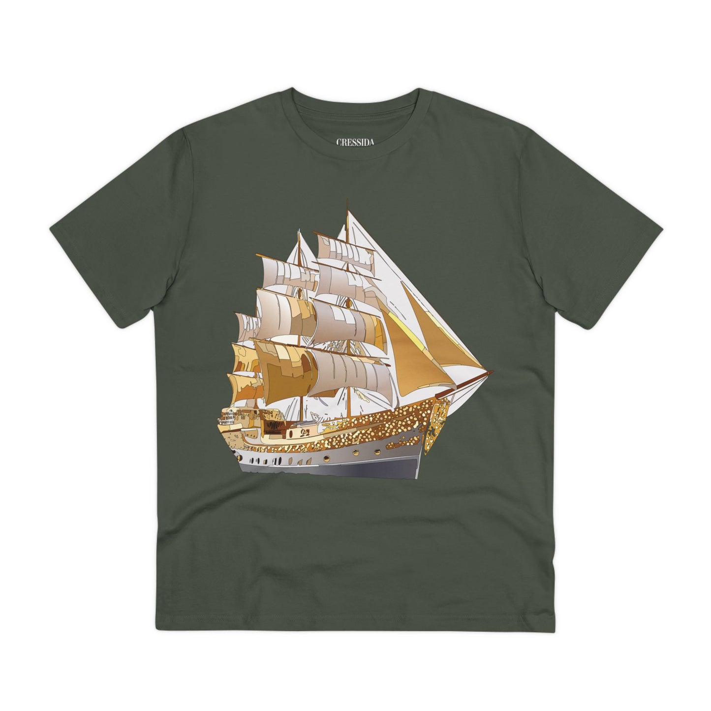 Organic T-shirt with Ship