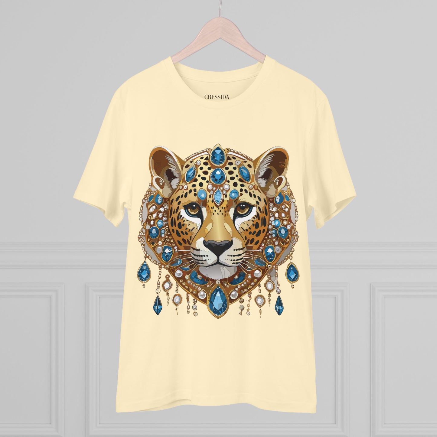 Organic T-shirt with Animals - Cheetah